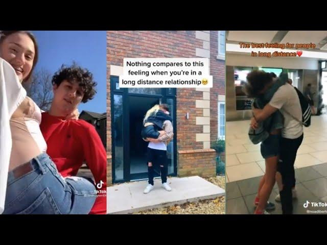 Long Distance Relationship Couples Meeting for the First Time I Surprise Compilation 