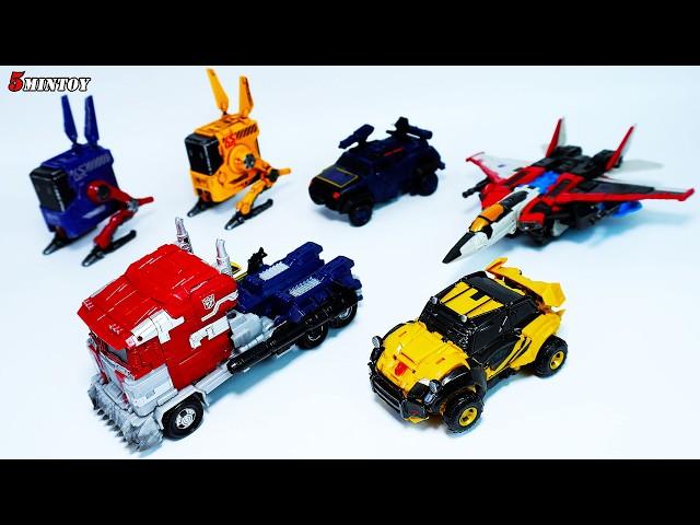 Transformers Reactivate OPTIMUS PRIME BUMBLEBEE SOUNDWAVE STARSCREAM feat. GRAVASTAR