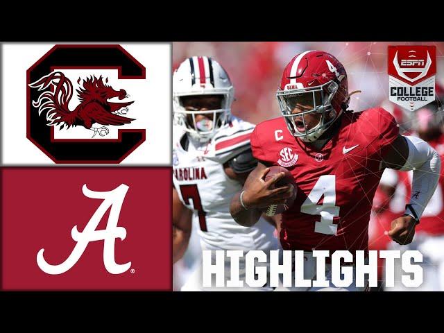 South Carolina Gamecocks vs. Alabama Crimson Tide | Full Game Highlights | ESPN College Football