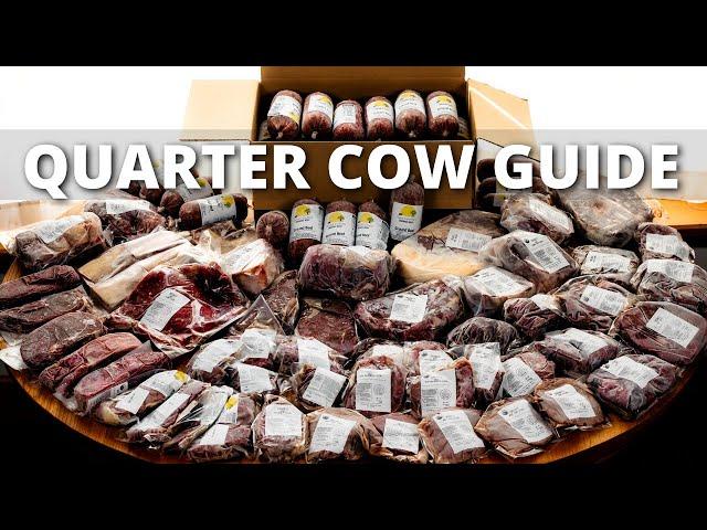 Freezer Beef - How Many lbs Are In a Beef Quarter? | Cost, Space + More