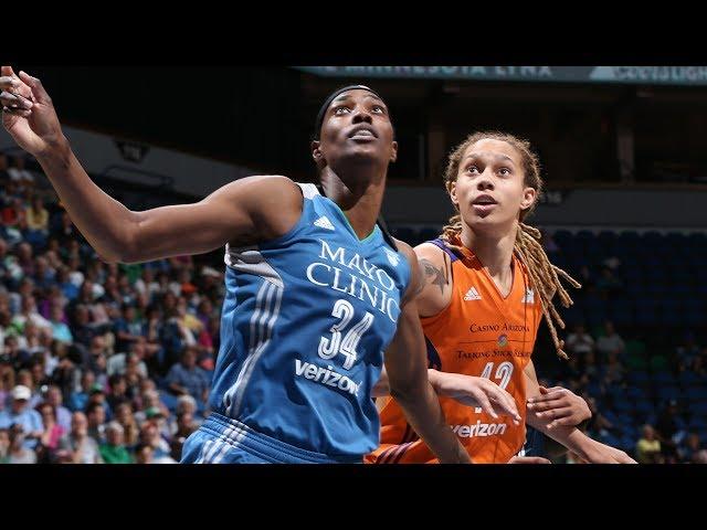 Sylvia Fowles & Brittney Griner Lynx vs. Mercury Matchup Highlights