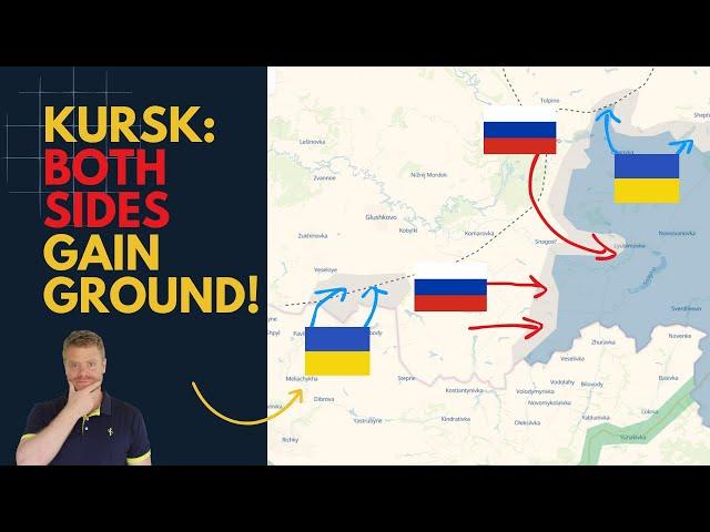 Kursk: BOTH Sides Advance! Glushkovo-Pocket opened! Ukraine Sitrep