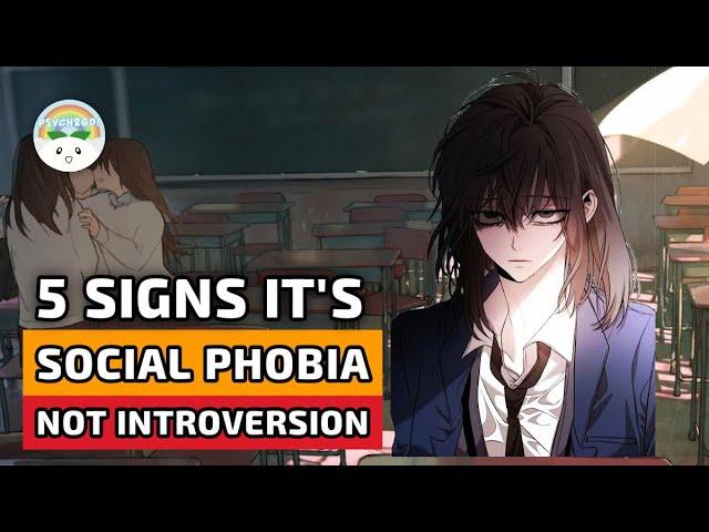 Social PHOBIA vs Introversion The Differences