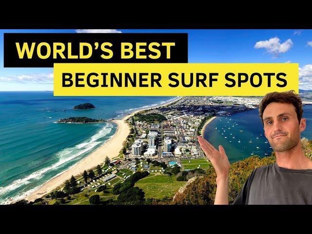 The World's Best Beginner Surf Destinations (8 Bucket List Spots)!!