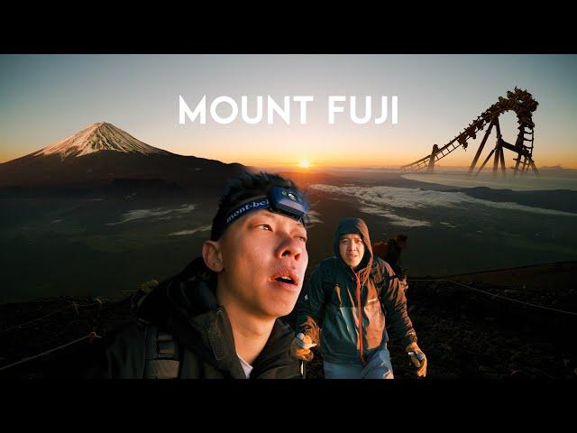 I climbed and conquered Mount Fuji and Fuji-Q Highland