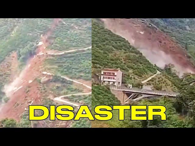 China's Three Gorges Dam is in Trouble - Huge Mountain Collapses!