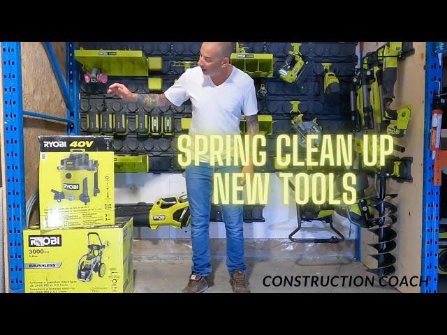 Ryobi Spring Clean Up.