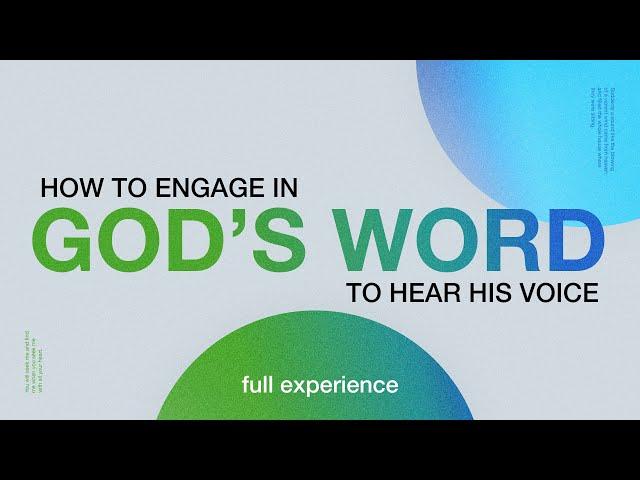 How to Hear from God | Clearest way to hear God's voice | Full Experience