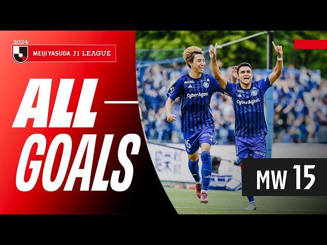 Brilliant Hat-Trick! | 2024 J1 League Goals Show | MW 15