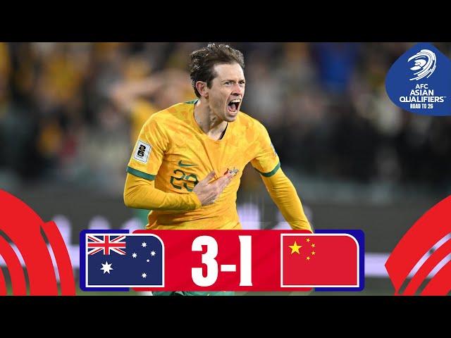 Important win for Australia! | Australia - China PR | Highlights | #AsianQualifiers - Road To 26