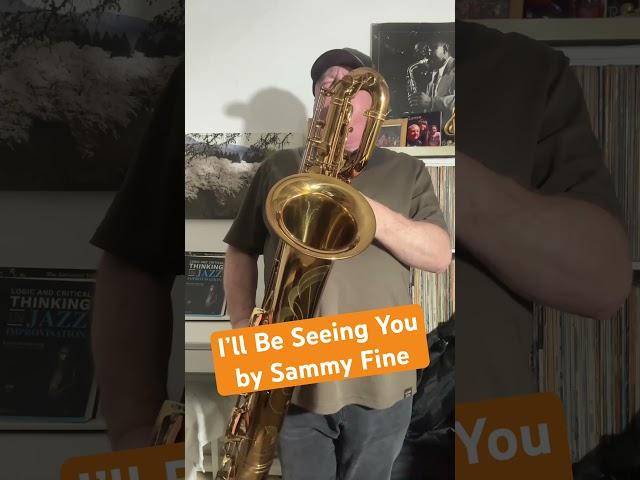 Robert Anchipolovsky Solo on I’ll Be Seeing You #jazz #baritonesax #jazzsolo #gerrymulligan
