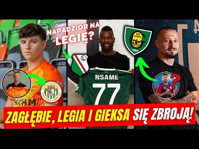 ZAGŁĘBIE LUBIN, LEGIA, GKS KATOWICE I KORONA KIELCE FINALIZUJĄ TRANSFERY  EKSTRAKLASA 24/25 