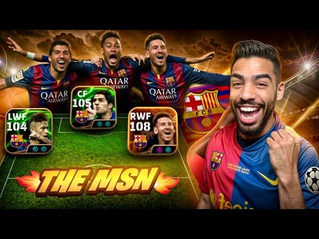 MSN - GAMEPLAY REVIEW  MESSI - SUAREZ - NEYMAR in efootball 25 mobile