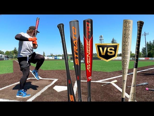 HITTING WITH THE 2023 AXE BATS | Axe Strato & Axe Avenge VS. Warstic Bonesaber & Marucci CatX BBCOR