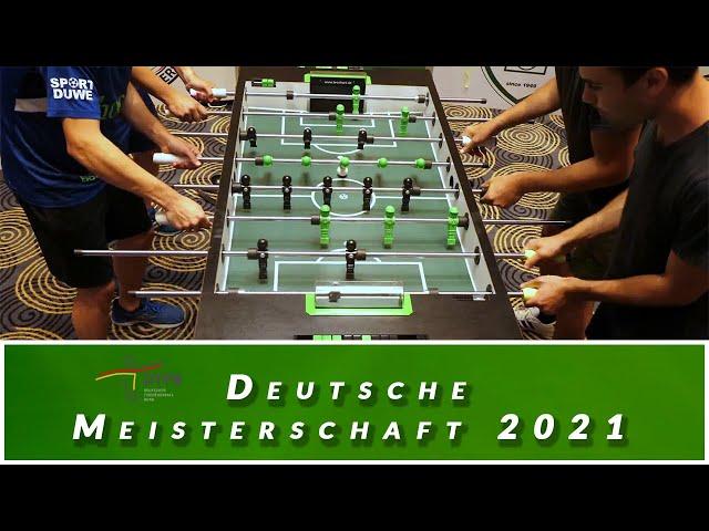 Deutsche Meisterschaft 2021 - Herren Doppel - FINALE - Günther, Mensah vs. Rönn, Rönn