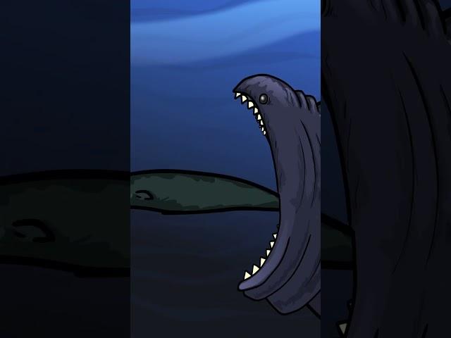 The Bloop VS Megalodon | Bite Fight #shorts  #animation