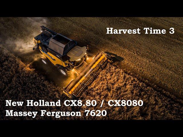 Harvest Time 3 - Wheat - New Holland CX8.80 / CX8080 / Massey Ferguson 7620 (4K)