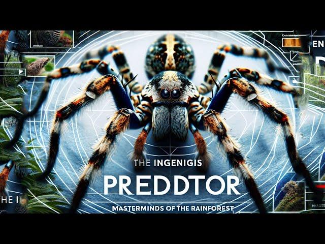 The Ingenious Predator: How the Portia Spider Outsmarts Its Prey #Animal # Nature # Animal World