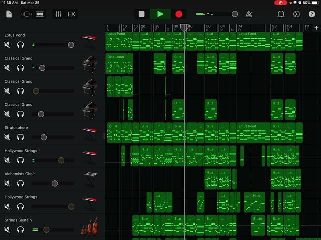 "Empire of Angels" - arranged on iPad GarageBand by my 13-year-old son.