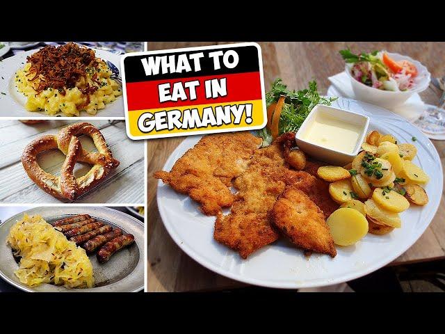 10 MUST EAT Dishes in Germany!  |  ULTIMATE German Food Tour