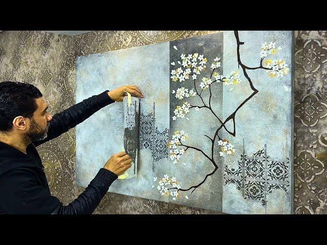 Your creativity starts here: Create a stunning wall mural with putty, step by step "