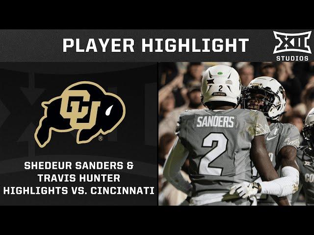 Shedeur Sanders & Travis Hunter Highlights vs. Cincinnati