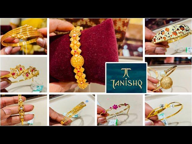 #2025 Tanishq Beautiful Huge Single Kada Bangle & Gold Bracelet Designs With Price | Gold Bracelet