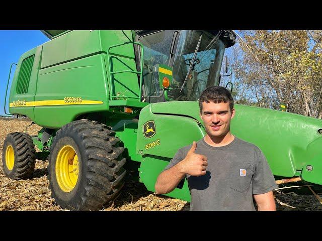 Young Farmer Harvests His First Crop!