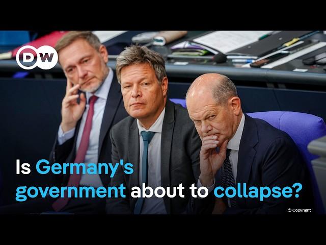 Germany could face early elections as coalition government fights over economic policies | DW News