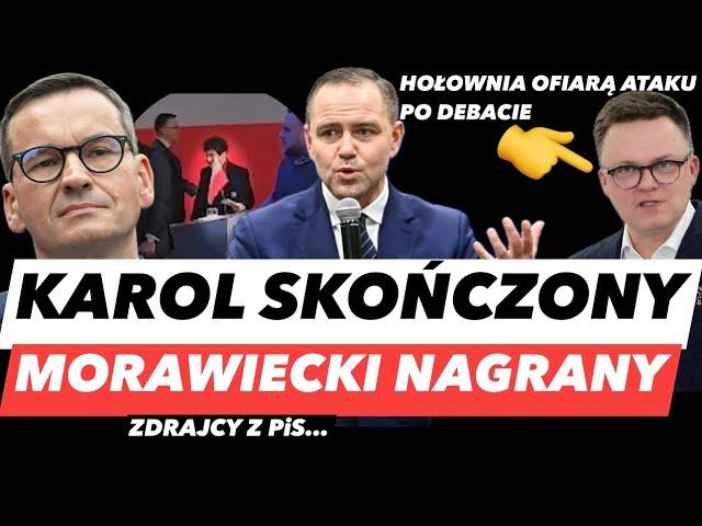 NAWROCKI PORZUCIŁ FLAGĘ – MORAWIECKI BŁAZNEM️HOŁOWNIA ZAATAKOWANY PRZEZ BOJÓWKĘ I TRZASKOWSKI GÓRĄ