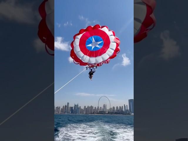 Slava Popov- Parasailing Dubai JBR Palm