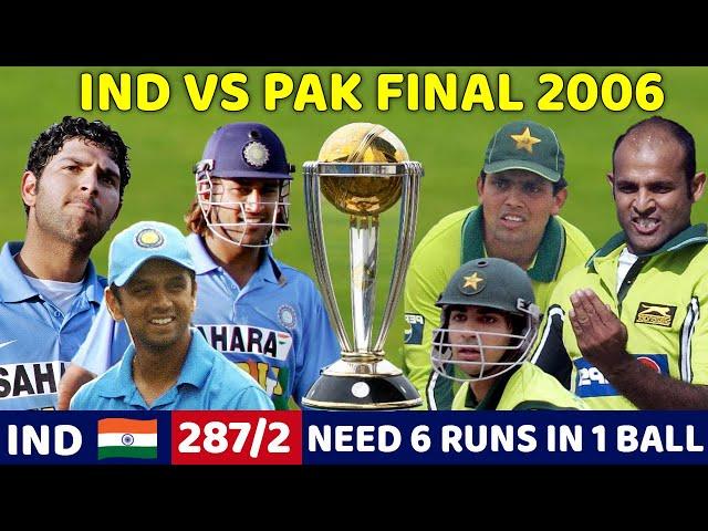 INDIA VS PAKISTAN FINAL ODI 2006 | FULL MATCH HIGHLIGHTS | IND VS PAK | MOST SHOCKING MATCH EVER