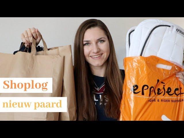 SHOPLOG voor mijn NIEUWE PAARD! ️