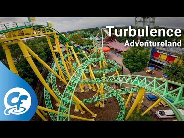 Turbulence front seat on-ride 5K POV @60fps Adventureland Long Island