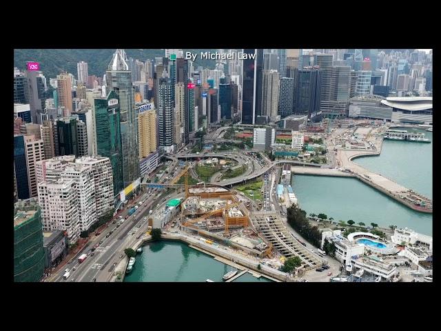 Causeway Bay, Centre, Kowloon Bay by DJI Drone 4K