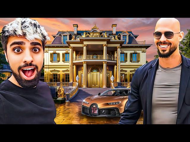 Andrew Tate House Tour , $100 Million Car Collection and House !!!