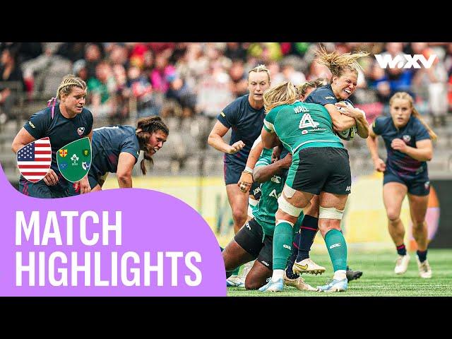 An INCREDIBLE comeback in Vancouver!  | USA v Ireland | Highlights | WXV 1