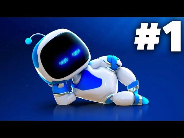 ASTRO BOT PS5 Gameplay Walkthrough Part 1 - 100% GORILLA NEBULA