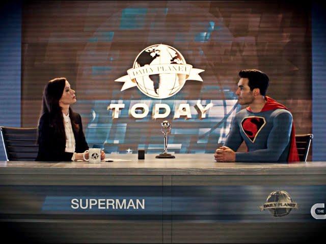 Lois Interviews Superman in Daily Planet | Superman & Lois | 1x11 (HD)
