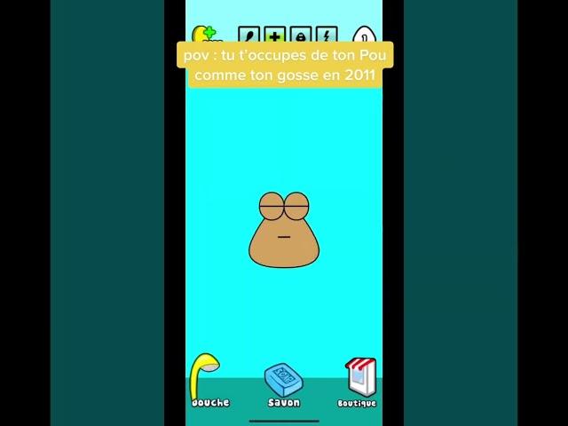 dites vous j’avais payé le jeu sur iPhone  #ado#pou#nostalgie#2011#lol