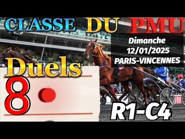 Pronostic PMU : Bases solides du quinté du dimanche 12/01/2025 R1-C4 Prix de Belgique