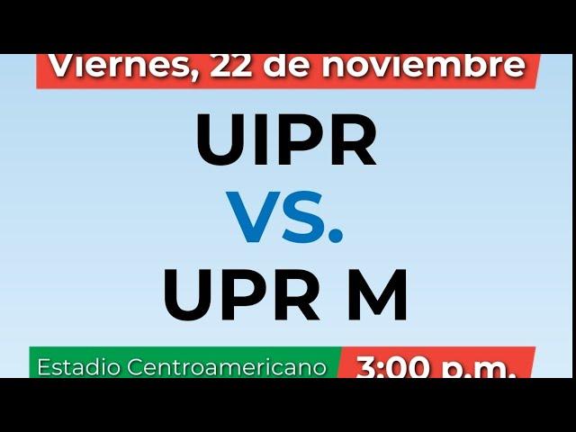 Fútbol Masculino LAI - [Partido Desempate] Universidad Interamericana v. UPR de Mayagüez