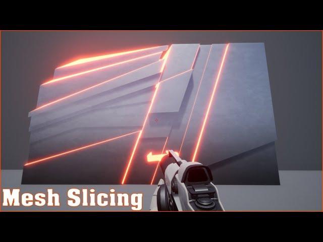 How to Salami Slice Mesh In Unreal Engine - Easy
