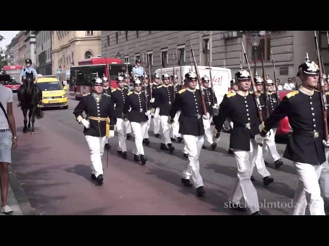 Stockholm today army parade