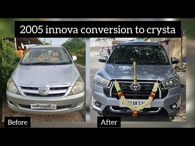 2005 innova conversion to innova crysta