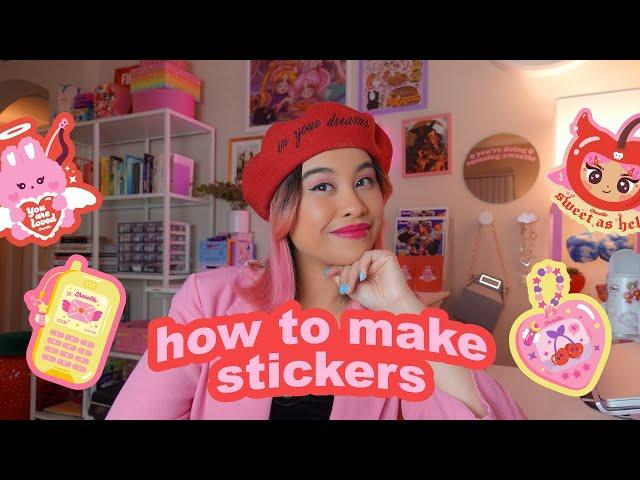 how to make & sell stickers  starting a small business *artist tips*