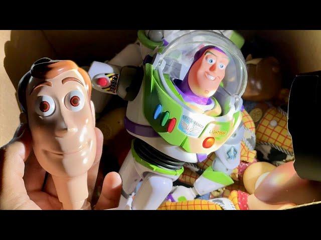 I Broke Into Thinkway Toys Abandoned Factory! Toy Story Collection Haul