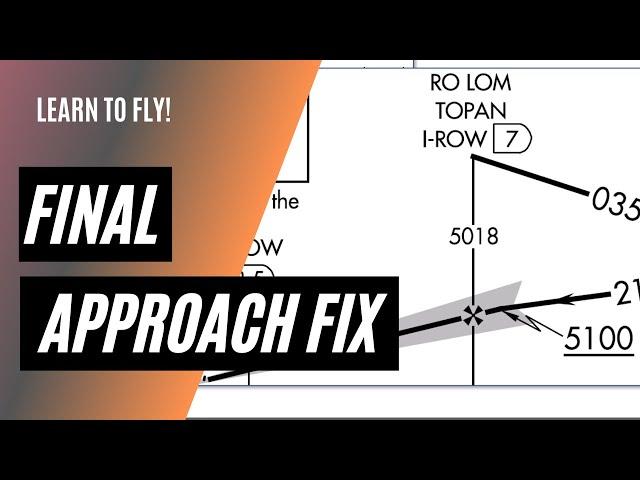 Precision Final Approach Fix | Glideslope Intercept