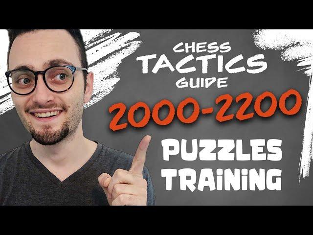 How to Solve Chess Tactics | 2000-2200 Puzzles Training