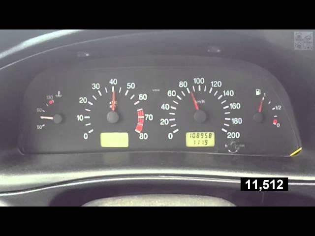 Chevrolet Niva FAM-1 Acceleration 0-100 km/h (Measured  by Racelogic)